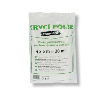 Fólie krycí 4 x 5 m, 7 mic