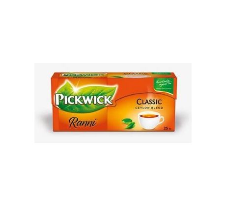Černý čaj Pickwick ranní / 25 sáčků