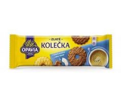 Zlaté kolečka kokosová, mléčná čokoláda 146g
