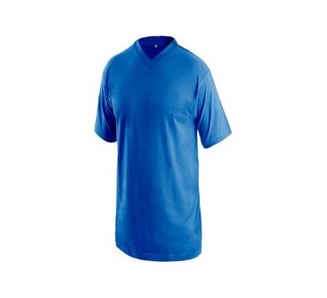 Tričko DALTON, výstřih do V, stř. modré, barva 413 vel. 3XL