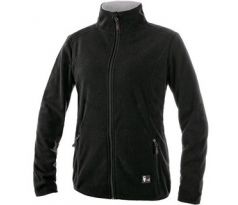 Mikina GRANBY LADY, dámská, fleecová, černá vel. 2XL