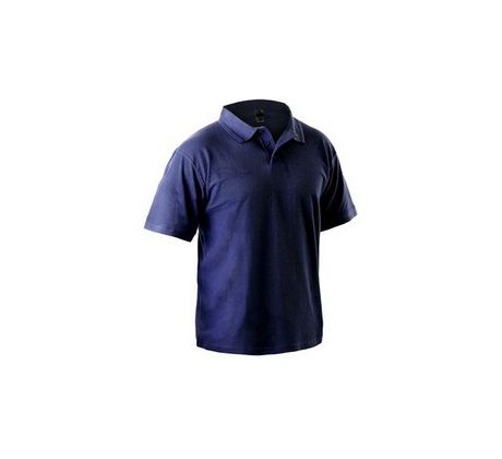 Polokošile MICHAEL, pánská, krátký rukáv, tmavě modrá vel. 2XL