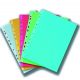 Obal závěsný "U" euro hladký A4 55 mic zelený lesklý/ 100 ks
