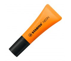 Zvýrazňovač Stabilo NEON tvar tuby oranžový