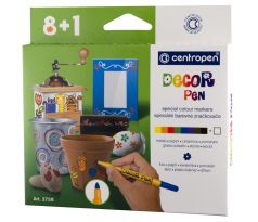 Popisovač 2738 Decor Pen sada 9 barev