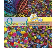 Omalovánky 2/3 A4 antistresové - Ornamenty