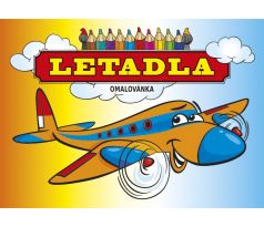 Omalovánky A5 - Letadla
