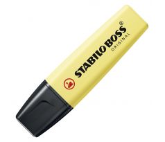 Zvýrazňovač Stabilo BOSS ORIGINAL PASTEL žlutý